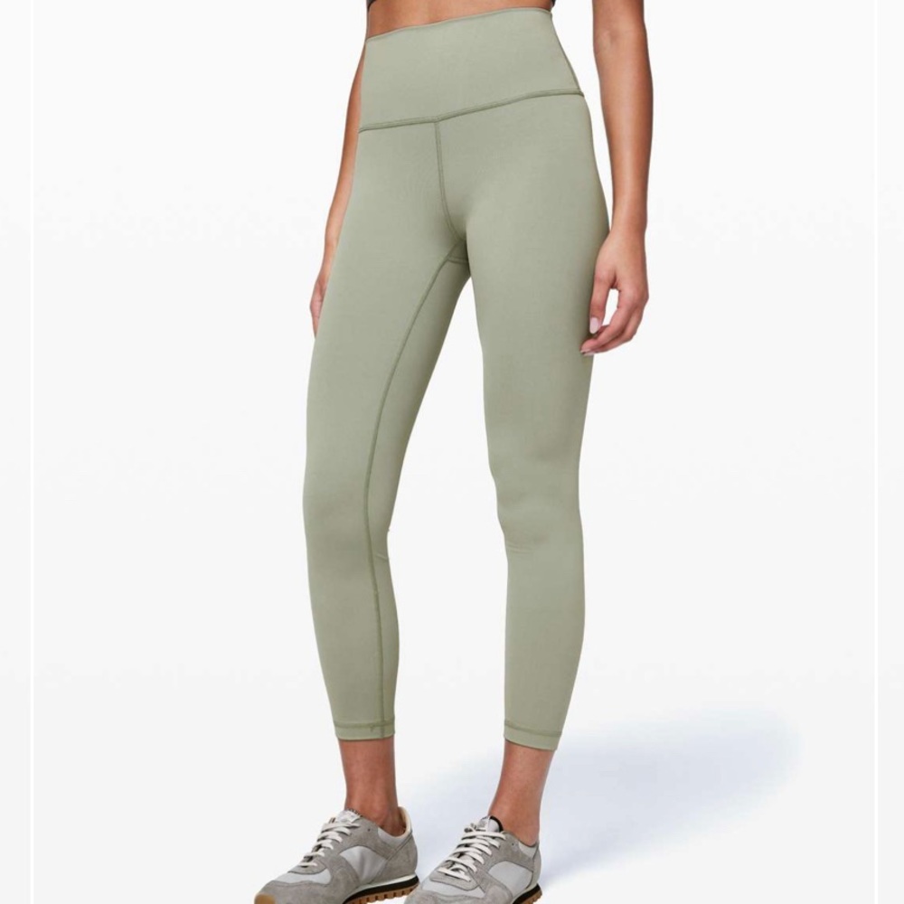 Lululemon Wunder Under HR Tight 25” Sea Moss